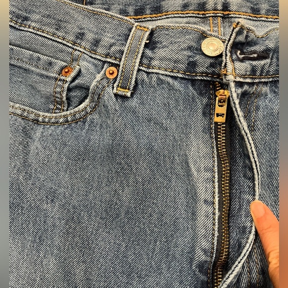 [W36L30]Levi’s 505 Men Straight Leg Jeans - Picture 3 of 8